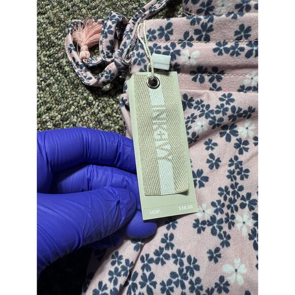 Ink + Ivy Floral Pajama Bottoms, Womens Size 3X, Pink With Blue Flowers, NWT - Picture 5 of 10